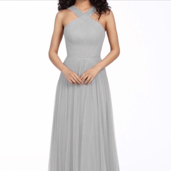 Hayley Paige Occasions Dresses & Skirts - Hayley Paige Gray Formal Dress